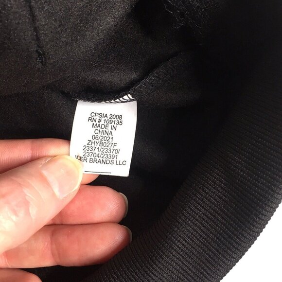 NBA Boy Size XL 18-20 Black Long Sleeve  Hoodie Sweatshirt Athletic Basketball - Picture 12 of 15